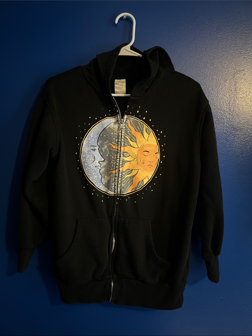 No Boundaries Black Hoodie with Red Logo Tag